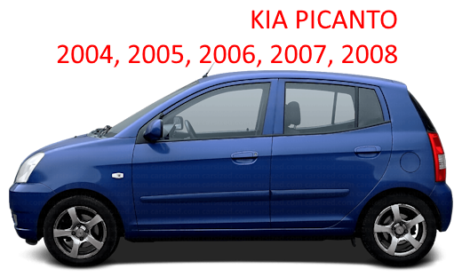 Kia Picanto 2004, 2005, 2006, 2007, 2008