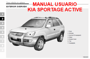 Manual de usuario Kia Sportage 2005