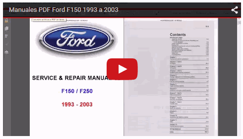 Vídeo Manuales Ford F150 1993 a 2003