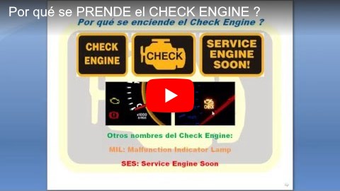 Por qué se prend ele Check Engine?