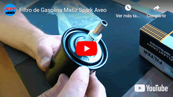 Vídeo Filtro de gasolina Matiz, Spark, Aveo